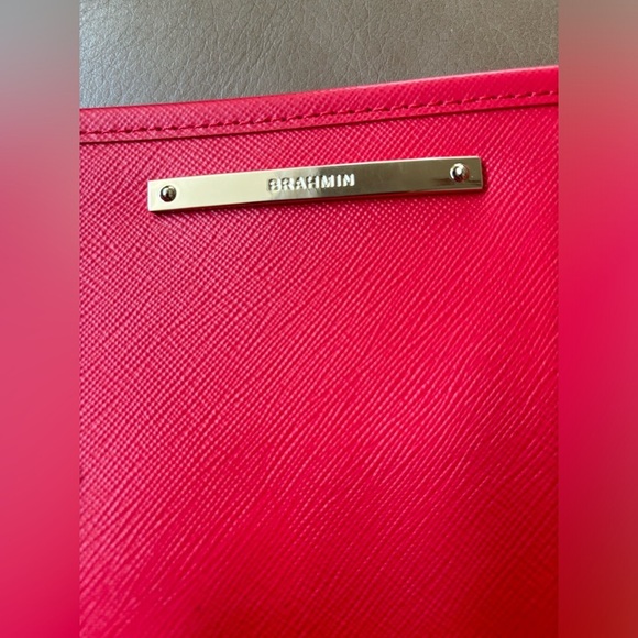 Red Brahmin clutch - Picture 2 of 4